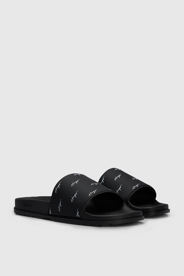 SLIDES HUGO - 002 BLACK